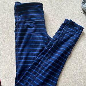 Athleta xxs leggings stripped